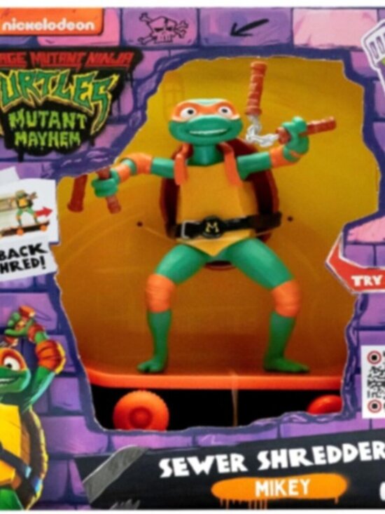 Funrise Other - Teenage Mutant Ninja Turtles Mutant Mayhem - Sewer Shredders - Mikey - 5 Inch